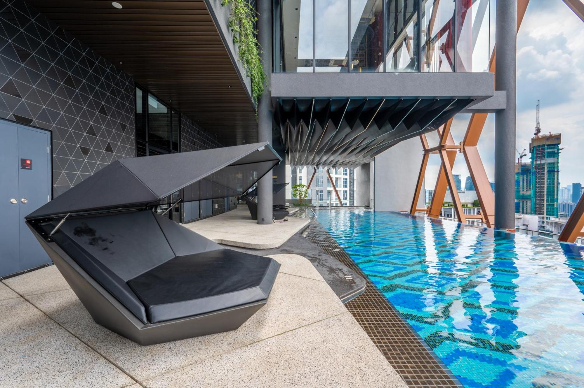 Greystone Scarletz Suites Kuala Lumpur Kültér fotó