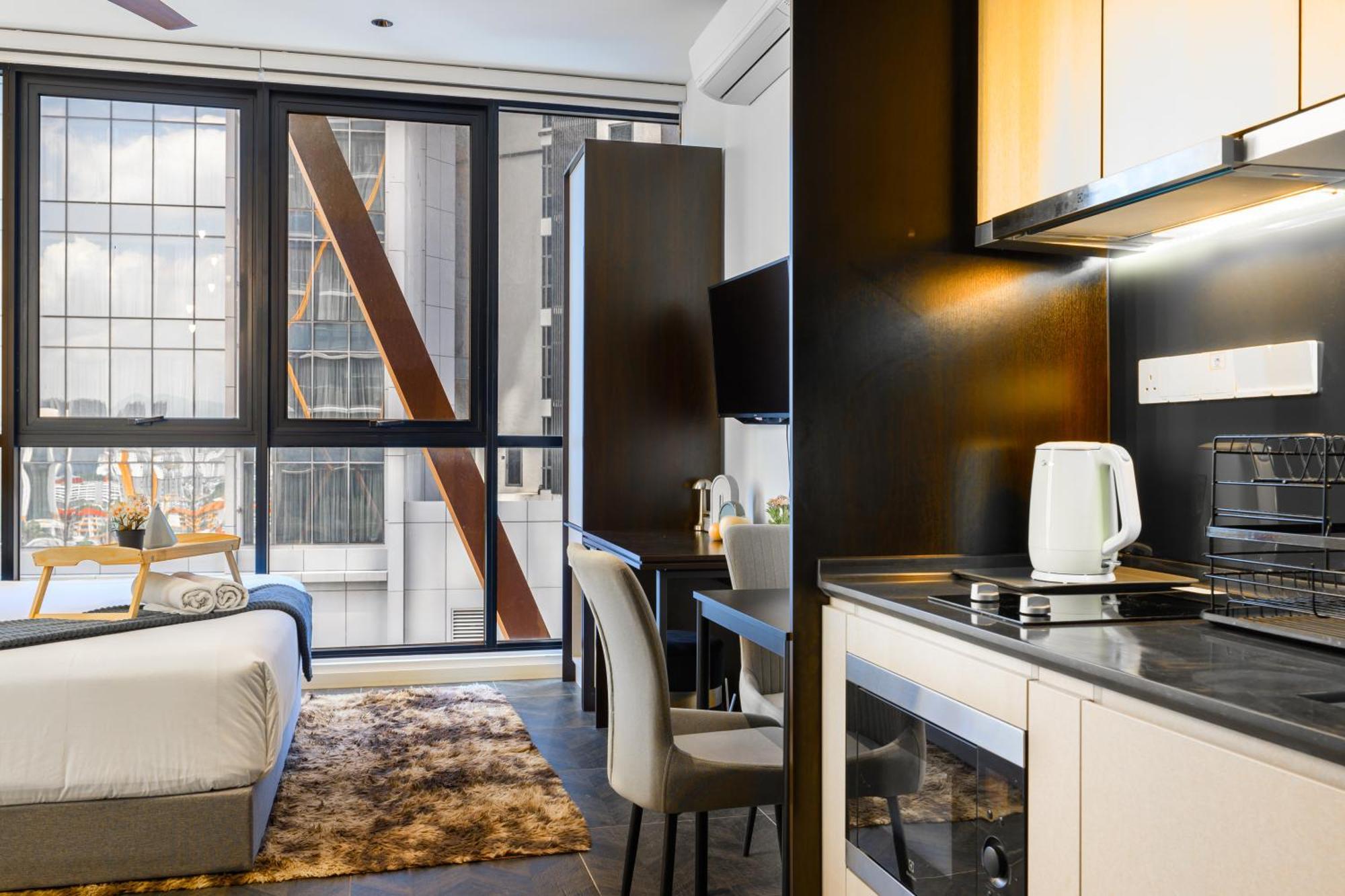Greystone Scarletz Suites Kuala Lumpur Kültér fotó